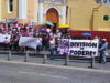 Salen a marcha trabajadores del Poder Judicial en Xalapa