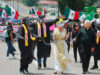 Siguen protestando trabajadores del Poder Judicial en Veracruz