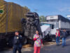 Caos en la México-Puebla: tráiler embiste varios autos en la autopista; reportan 12 lesionados