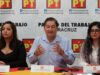 Todos tienen derecho de buscar la dirigencia del PT: Vicente Aguilar