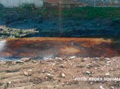 ¡Otra más de PEMEX!: Debido a ducto roto, hidrocarburo contamina el Río Cazones