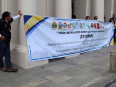 Entre protestas y transición, Nahle defiende operación “normal” del sistema de salud