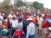 Pescadores bloquean el Puente Tuxpan; exigen pago de apoyos pendientes