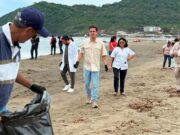 Desde Montepio, arranca operativo vacacional y limpieza de playas en San Andrés Tuxtla