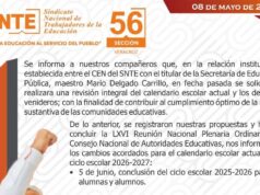 SNTE confirma fin de clases el 5 de junio por calor y Mundial 2026