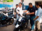 Refuerza Ayuntamiento de San Andrés Tuxtla seguridad con nuevas moto patrullas